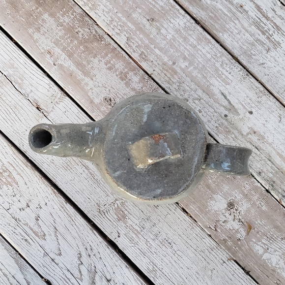 Hand built ceramic tea pot - vintage - Picture 5 of 6